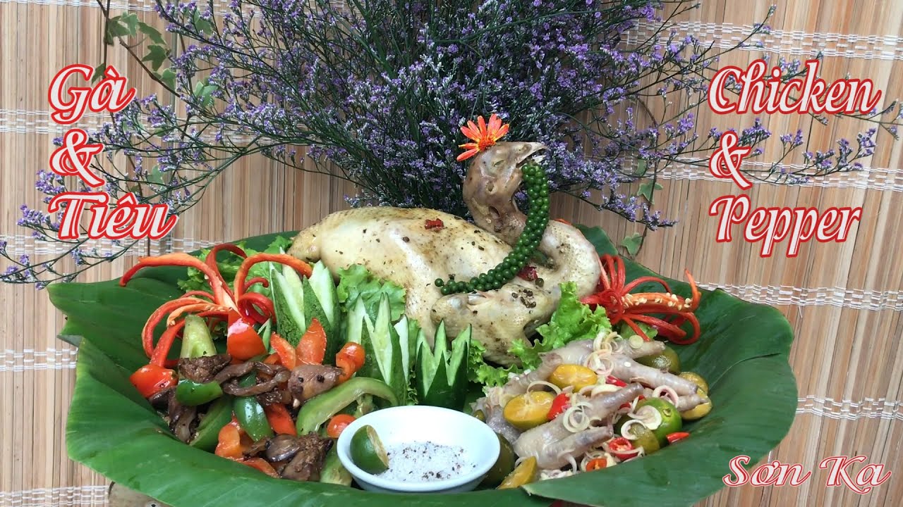 Thịt gà nấu tiêu xanh ngon khó cưỡng